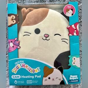 Squishmallows Cam The Cat by Relatable, Microwavable Heating Pad